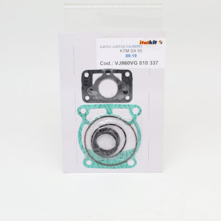 Kit de juntas de parte alta ITALKIT para KTM SX 50, HUSQVARNA TC 50 y GAS GAS MC 50 de 2009 a 2023