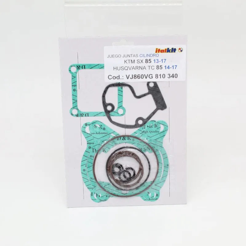 ITALKIT Top End Gasket Kit for KTM SX 85 and HUSQVARNA TC 85 2013-2017