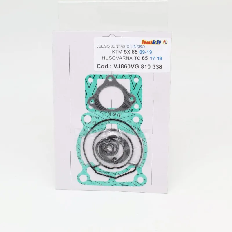 ITALKIT Top End Gasket Kit for KTM SX 65, HUSQVARNA TC 65 and GAS GAS MC 65 2009-2024