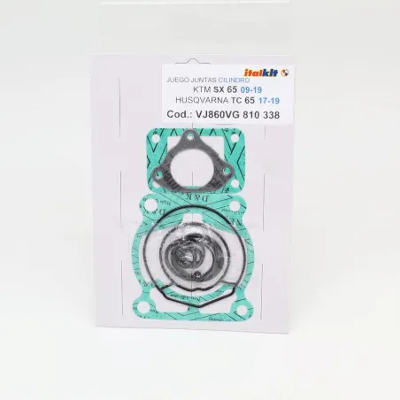 ITALKIT Top End Gasket Kit for KTM SX 65, HUSQVARNA TC 65 and GAS GAS MC 65 2009-2024