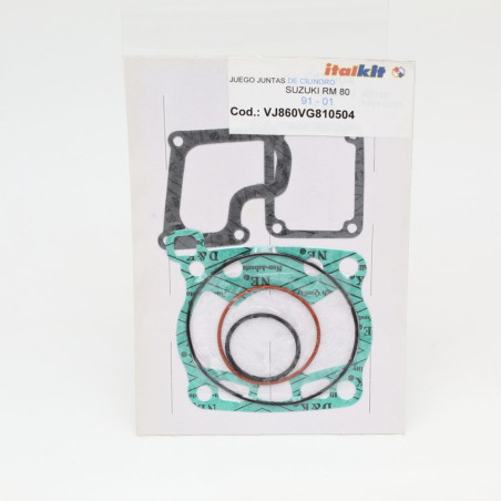 Kit de juntas de parte alta ITALKIT para SUZUKI RM 80 de 1991 a 2001