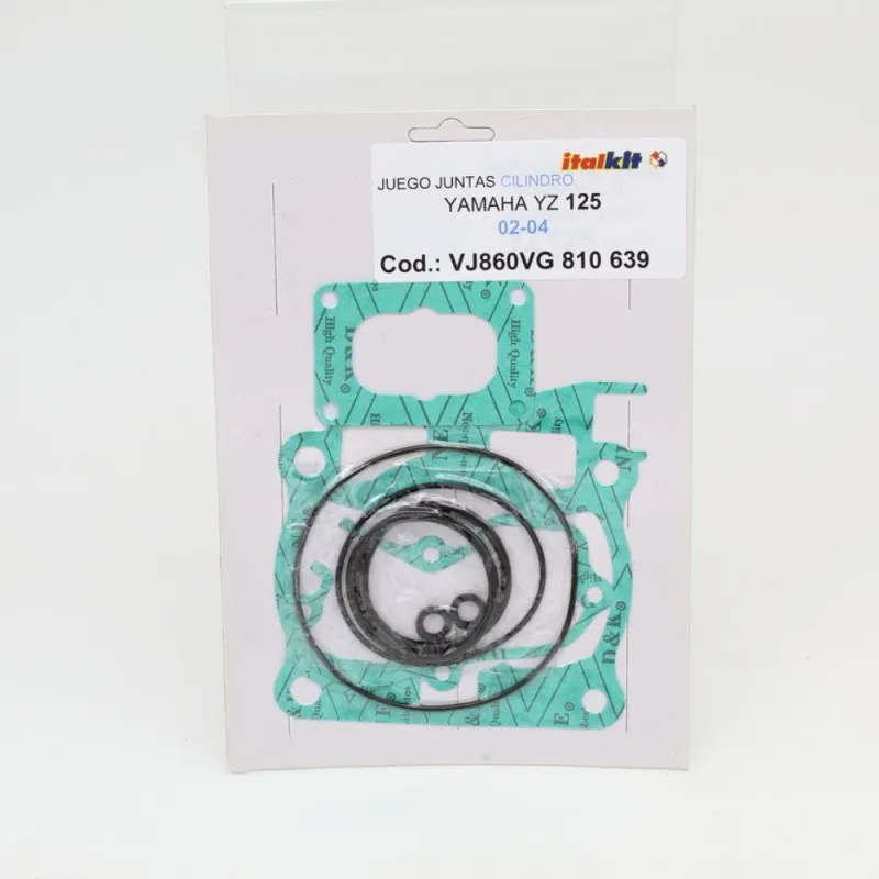 ITALKIT Top End Gasket Kit for YAMAHA WR 125, YZ 125 2001-2004