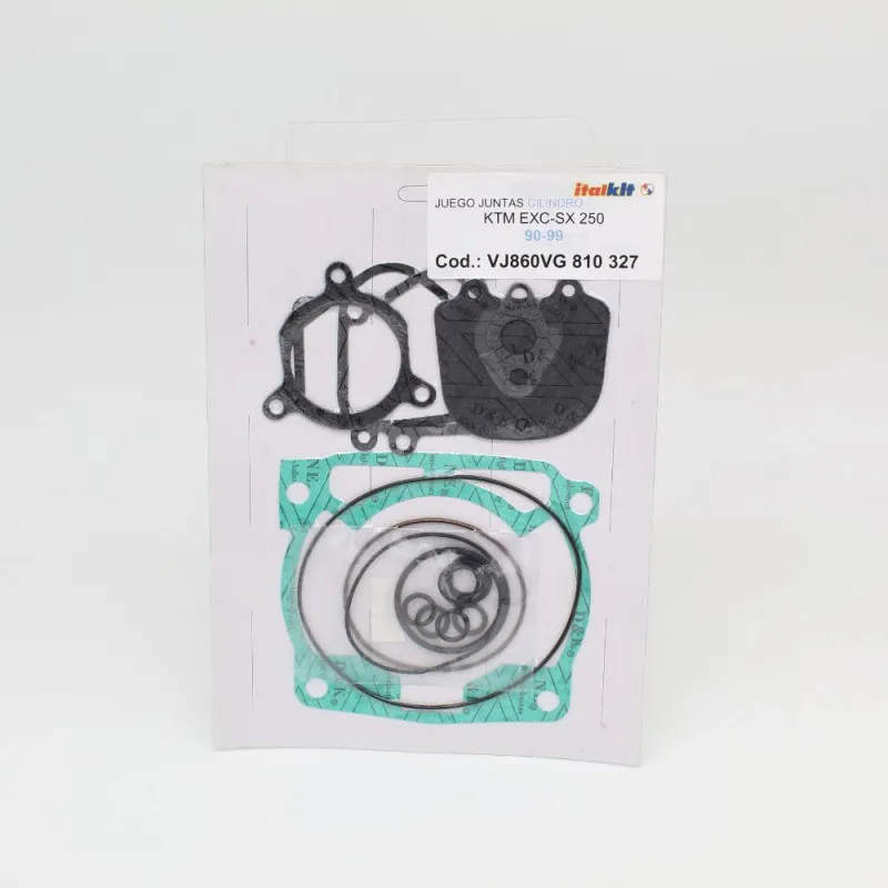 ITALKIT Top End Gasket Kit for KTM EXC 250, SX 250 1990-1999 ITALKIT Top End Gasket Kit for KTM EXC 250, SX 250 1990-1999