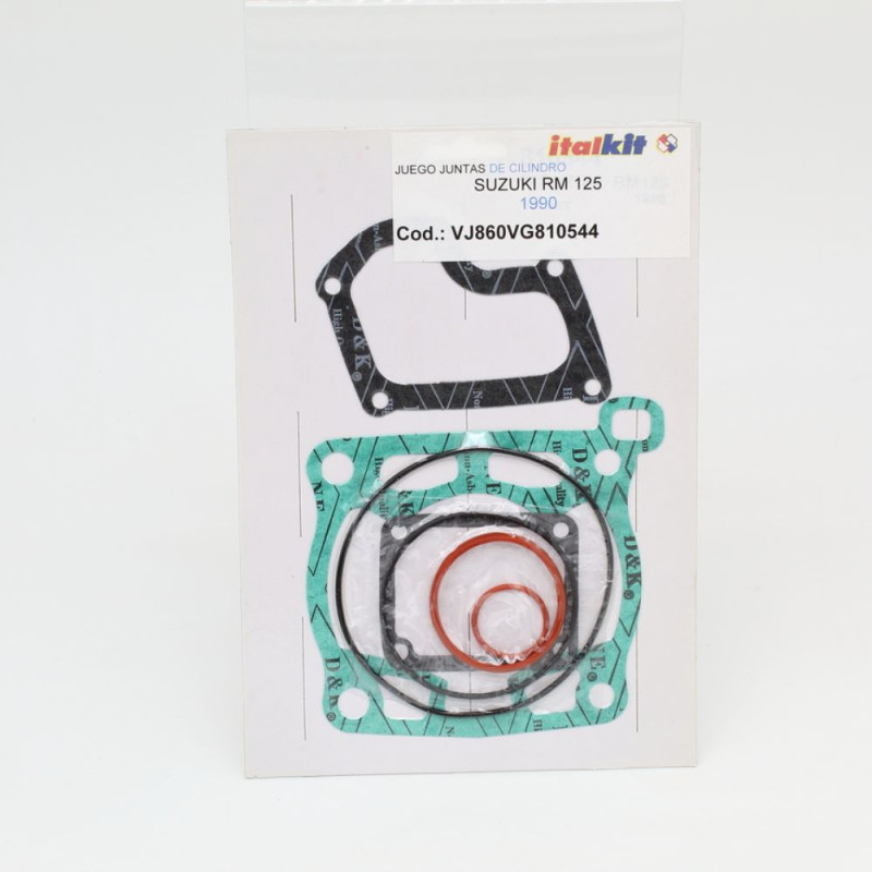 Pochette de joints haut moteur ITALKIT pour SUZUKI RM 125 1990