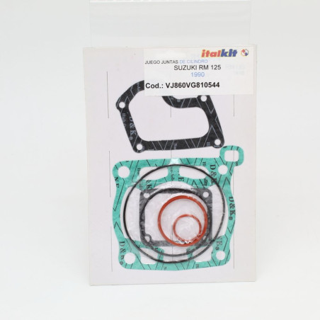 Kit de juntas de parte alta ITALKIT para SUZUKI RM 125 1990