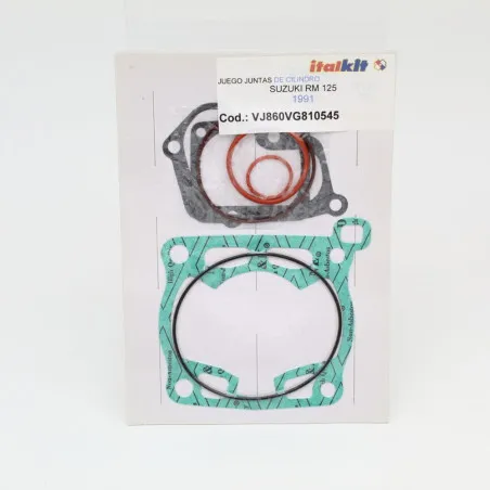 ITALKIT Zylinderdichtsatz für SUZUKI RM 125 1991
