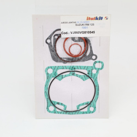 Kit de juntas de parte alta ITALKIT para SUZUKI RM 125 1991