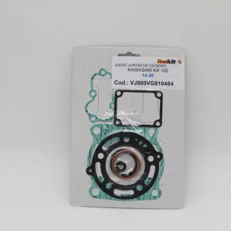 ITALKIT Top End Gasket Kit for KAWASAKI KX 100 2014-2020
