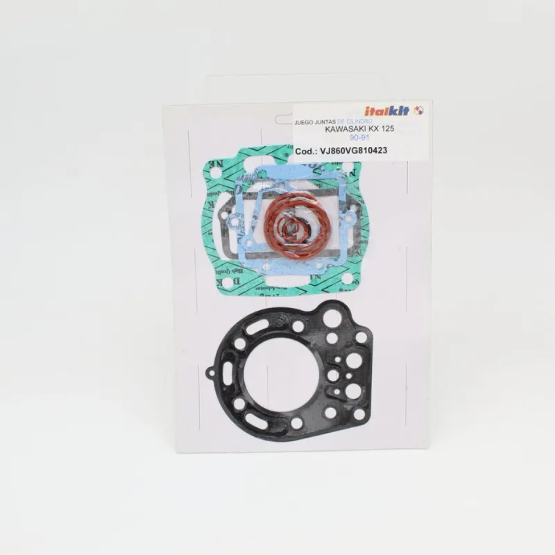 ITALKIT Top End Gasket Kit for KAWASAKI KX 125 1990-1991