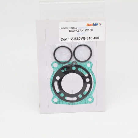 ITALKIT Top End Gasket Kit for KAWASAKI KX 80 1991-1997