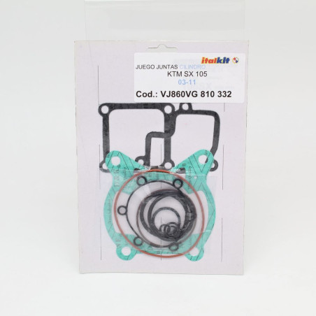Kit de juntas de parte alta ITALKIT para KTM SX 105 de 2003 a 2011