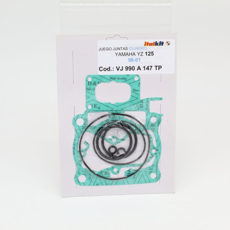 Kit de juntas de parte alta ITALKIT para YAMAHA YZ 125 de 1998 a 2000