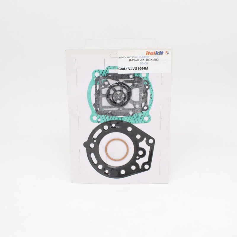 Pochette de joints haut moteur ITALKIT pour KAWASAKI KDX 200 de 1995 à 2006