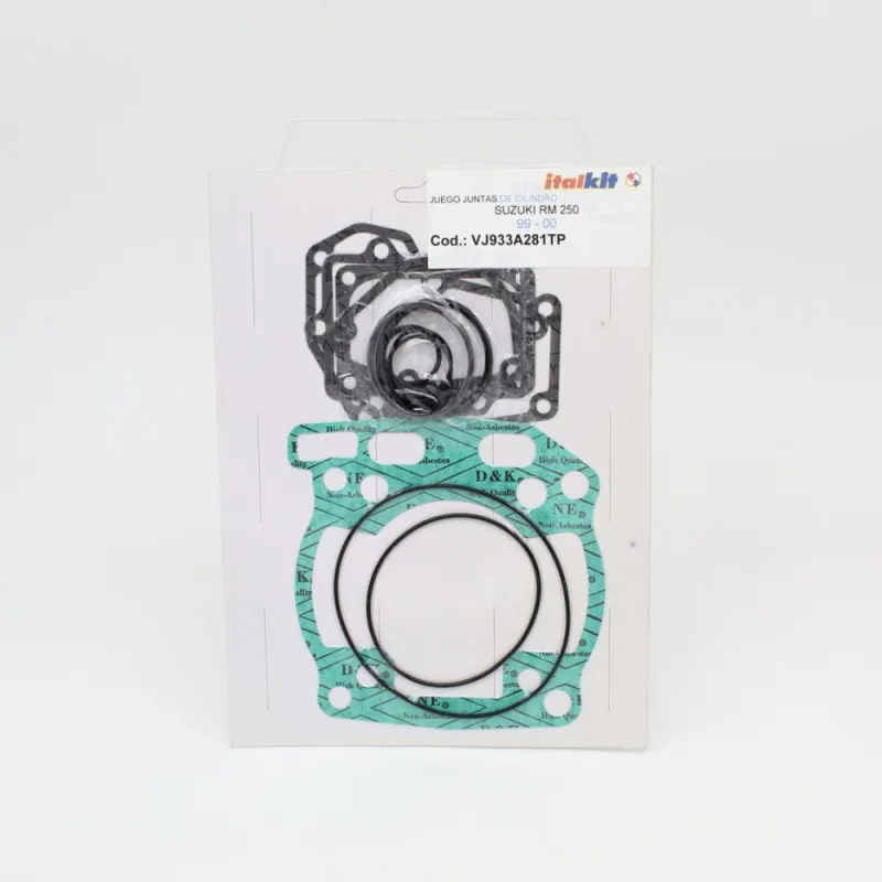 ITALKIT Top End Gasket Kit for SUZUKI RM 250 1999-2000 ITALKIT Top End Gasket Kit for SUZUKI RM 250 1999-2000