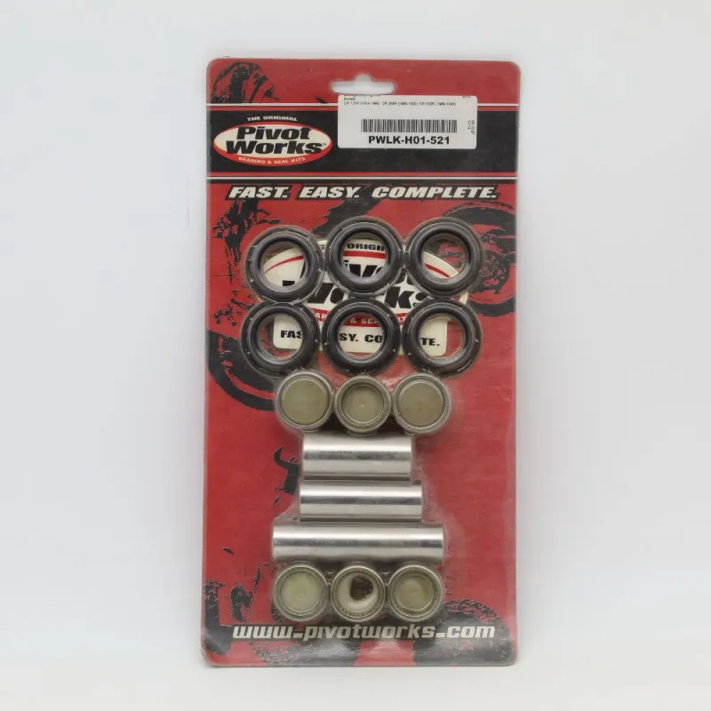PIVOT WORKS Linkage Bearing Kit for HONDA CR 125, CR 250, CR 500 1989-1990