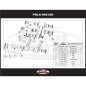 Kit roulements de biellettes de suspension PIVOT WORKS pour HONDA CRF 250 de 2007 à 2016