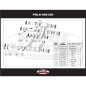 Kit de rodamientos de bieletas PIVOT WORKS para HONDA CR 125, CRF 250 de 2005 a 2009