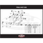 Kit de rodamientos de bieletas PIVOT WORKS para HONDA CRF 150 de 2007 a 2019