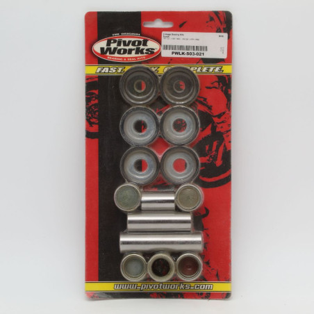 Kit roulements de biellettes de suspension PIVOT WORKS pour SUZUKI RM 125, RM 250 de 1991 à 1992