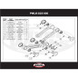 PIVOT WORKS Linkage Bearing Kit for SUZUKI RM 125 1990