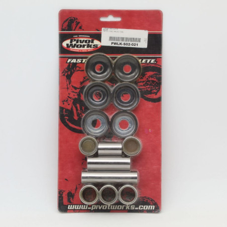 Kit roulements de biellettes de suspension PIVOT WORKS pour SUZUKI RM 125, RM 250 1990