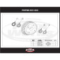 Kit roulements et joints spi de roue avant PIVOT WORKS pour HONDA FL 400 de 1989 à 1990 Kit roulements et joints spi de roue avant PIVOT WORKS pour HONDA FL 400 de 1989 à 1990