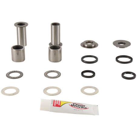 Kit roulements de bras oscillant PIVOT WORKS pour SUZUKI DRZ 400 et KAWASAKI KLX 400 de 2000 à 2016