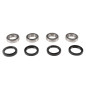 Kit de rodamientos y retenes de rueda trasera PIVOT WORKS para HONDA FL 400 de 1989 a 1990