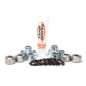 Kit de rodamientos de trapecio superior PIVOT WORKS para SUZUKI LT 230 de 1985 a 1987