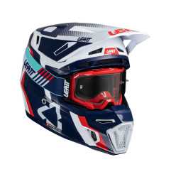 Casque LEATT Moto 8.5 2025 - bleu roi