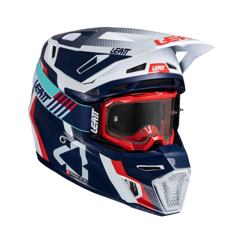 Casque LEATT Moto 8.5 2025 - bleu roi