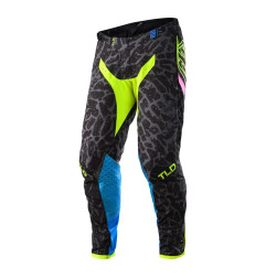 Pantalón TROY LEE DESIGNS GP - Fractura negro/amarillo flúor