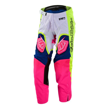 Pantalón infantil TROY LEE DESIGNS GP Pro - Radian blanco/multicolor
