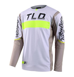 TROY LEE DESIGNS SE Pro Jersey - Grid Fog/fluo yellow
