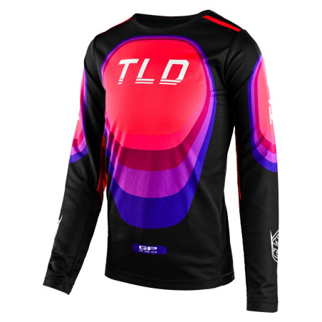 TROY LEE DESIGNS GP Pro Kids Jersey - Reverb black/glow red