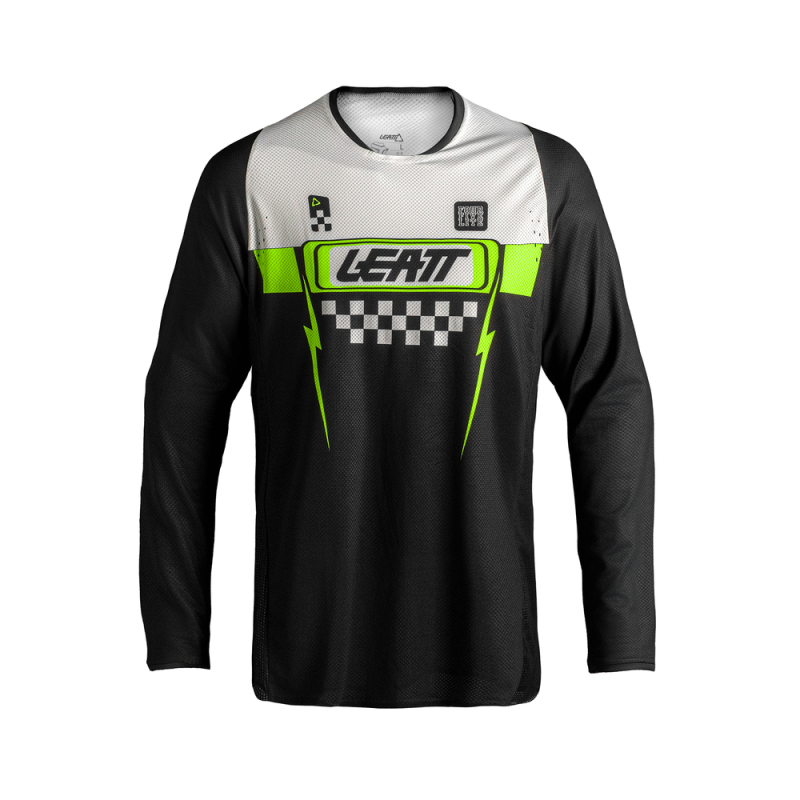 Maillot LEATT Moto 4.5 Lite - Speed noir