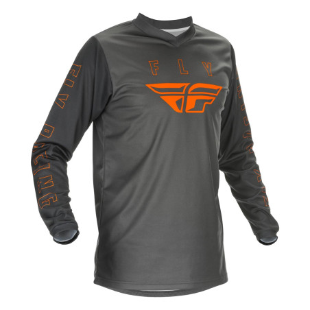 FLY RACING F-16 Jersey - Grau/Orange