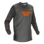 FLY RACING F-16 Jersey - Grau/Orange