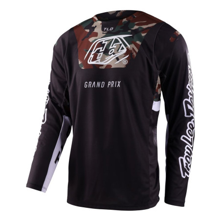 TROY LEE DESIGNS GP Pro Jersey - Blends camo black/green