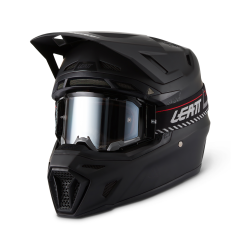 LEATT Moto 8.5 Helmet - Satin black