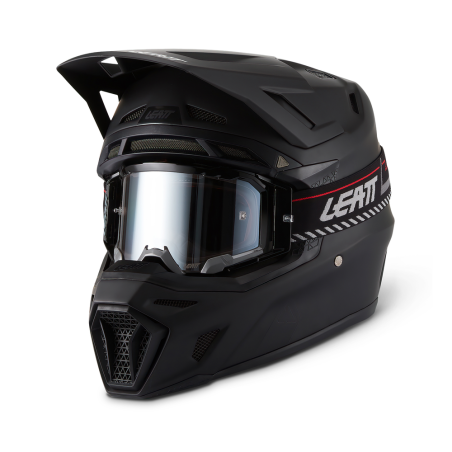 LEATT Moto 8.5 Helm - satiniert Schwarz