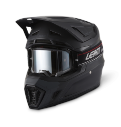 Casco LEATT Moto 7.5 - Stealth negro