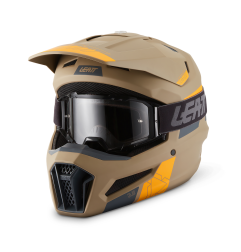 LEATT Moto 3.5 Helmet - khaki brown