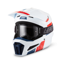 LEATT Moto 3.5 Helm - Weiß