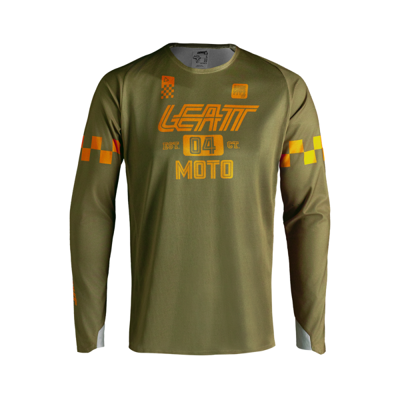 LEATT Moto 4.5 Enduro X-Flow Jersey - Speed khaki brown
