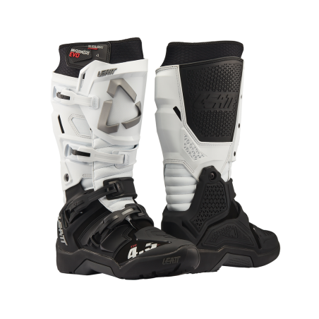 Bottes LEATT Moto 4.5 HydraDri Evo - blanc
