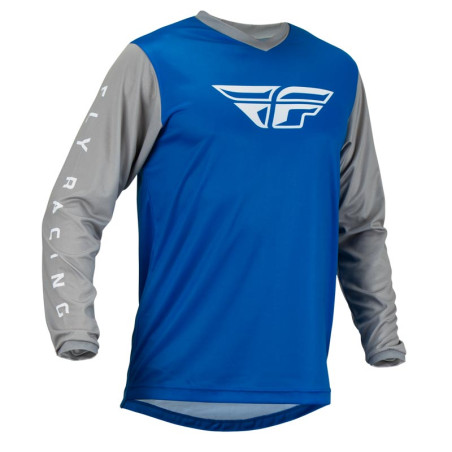 Maillot FLY RACING F-16 - bleu/gris