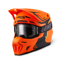 Casco LEATT Moto 8.5 - naranja fuego