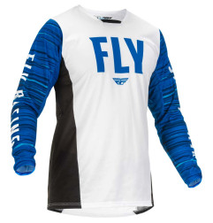 FLY RACING Kinetic Wave Jersey - white/blue