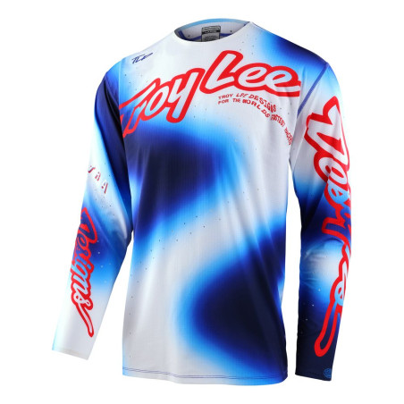 TROY LEE DESIGNS SE Ultra Jersey - Lucid Weiß/Blau
